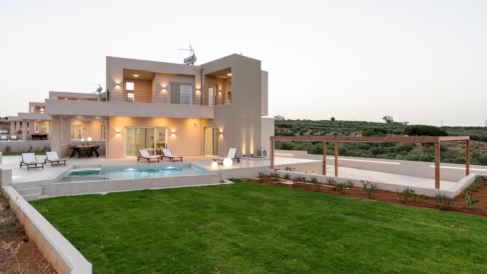 Blue Sky Villas Arkalochórion Стая снимка