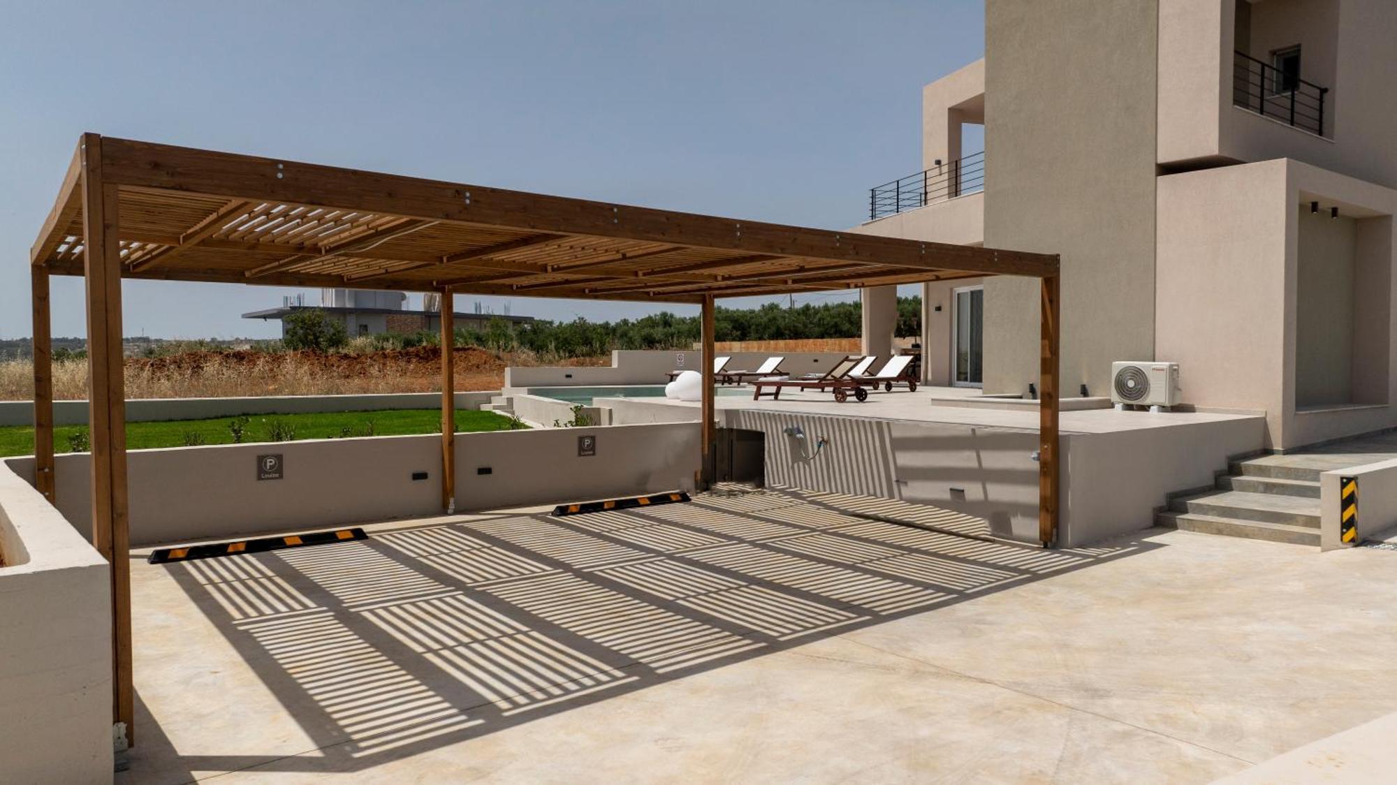 Blue Sky Villas Arkalochórion Стая снимка