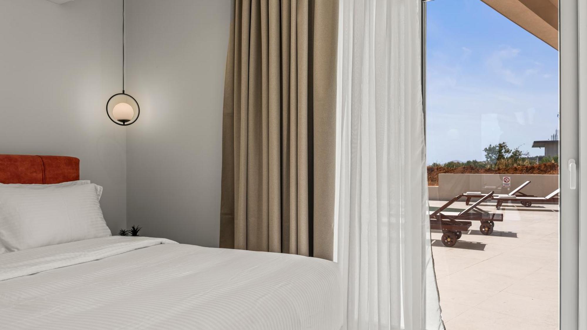 Blue Sky Villas Arkalochórion Стая снимка